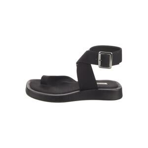 GIA Borghini x RHW Leather Slingback Toe-Ring Sandals - 36